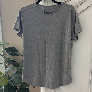 Ghostfit Apparel Gray Short Sleeve Crew Neck Tee Size Small